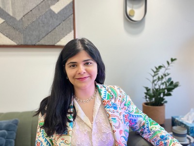 Ojasvi Bhardwaj, Registered Psychotherapist — founder of Fil Good Therapy